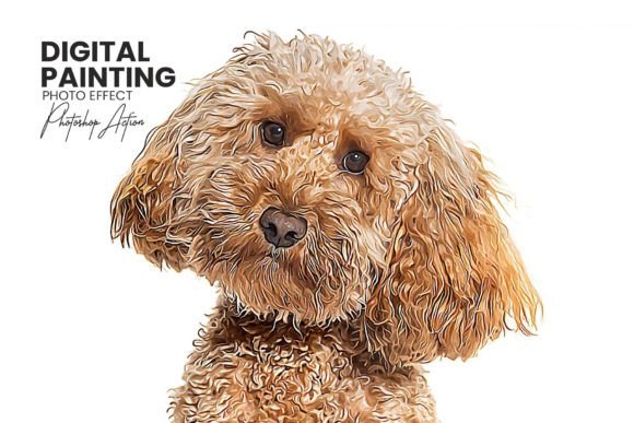 Download Digital Painting Photo Effect Photoshop - Painting Collection