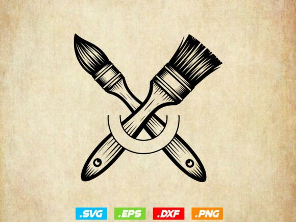 Download Paint Brushes Svg,Painting Tools Clipart - Painting Collection