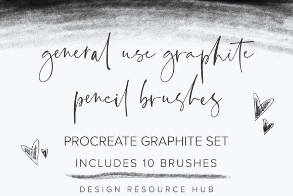 Download Graphite GeneralPencil Procreate Brushes - Pencil procreate Collection