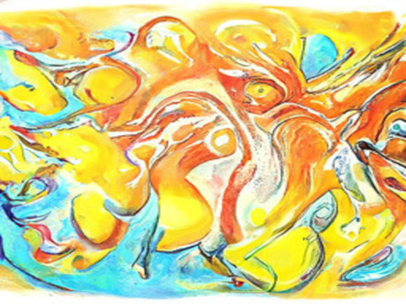 Download Hand Draw Digital Painting Colorful - Painting Collection