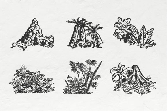 Download Ominous Forest Illustration Vector - Illustration Collection